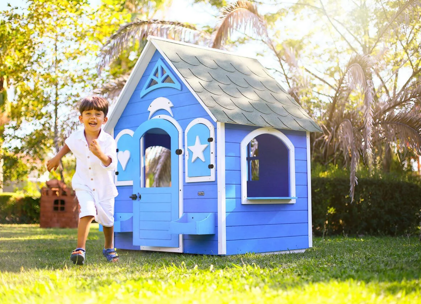 Bodrum Holzspielhaus – Hochwertiges Outdoor-Spielhaus für Kinder | Budgetfreundlich