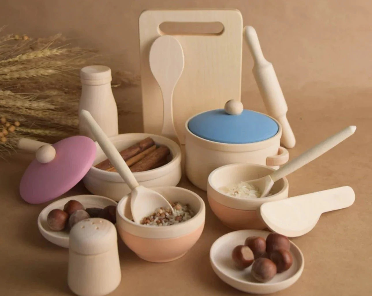 Wooden Play Kitchen Customizable