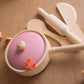 Wooden Play Kitchen Dishes Set Toy for Kids - Kids Wood Store