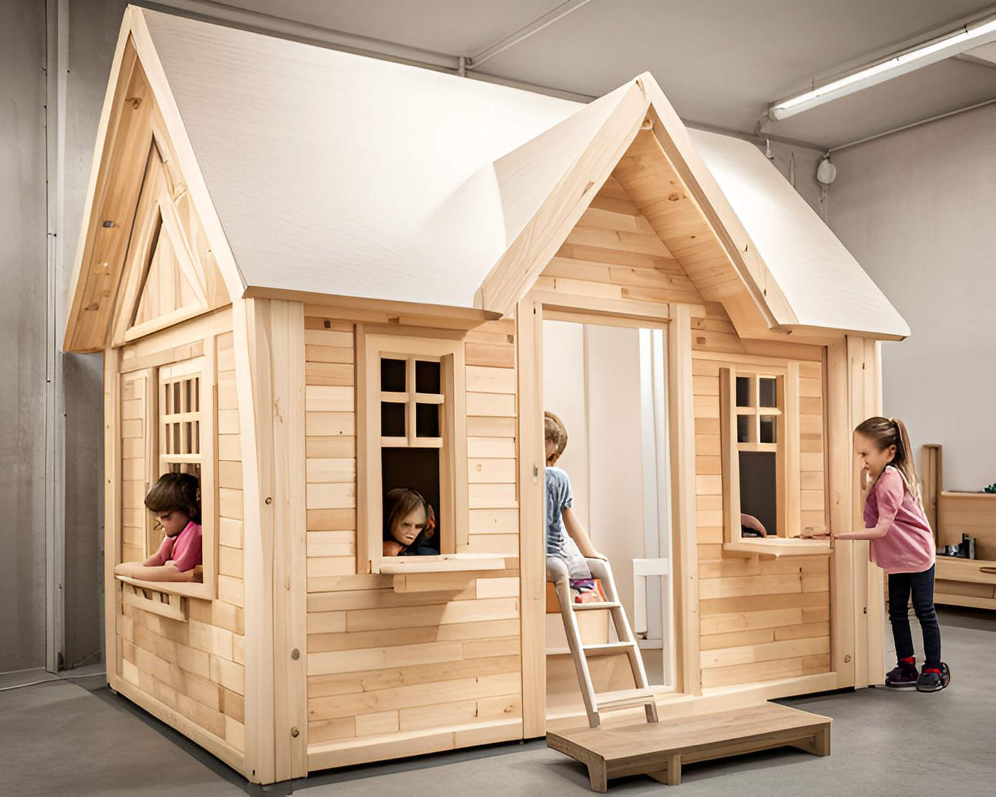 Der Gipfel des Luxus in ultra-luxuriösen Holzspielhäusern | Anpassbar