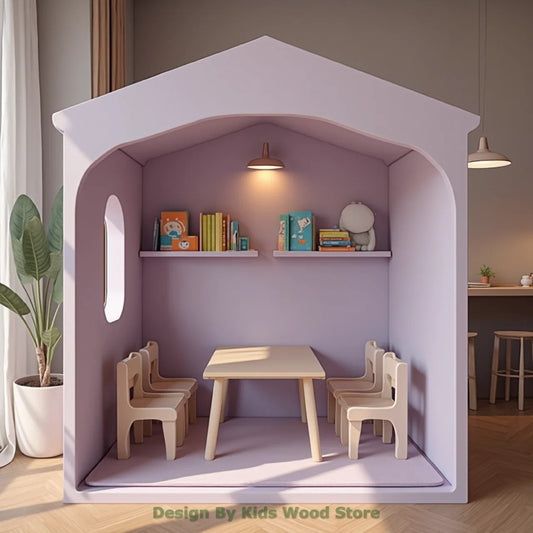 Customizable Educational Indoor and Outdoor Wooden Play Towns for Kids – Imagination-Boosting Designs for Daycares, Play Cafes and Playhouses