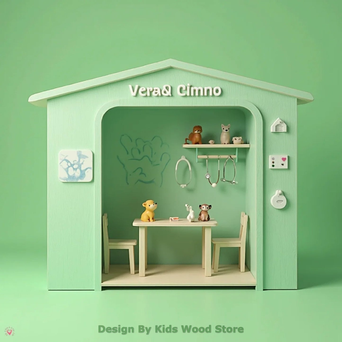 Customizable Educational Indoor and Outdoor Wooden Play Towns for Kids – Imagination-Boosting Designs for Daycares, Play Cafes and Playhouses