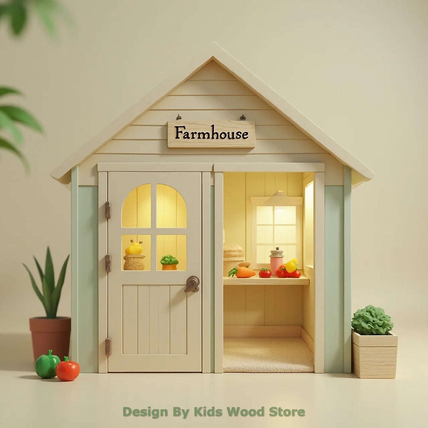 Customizable Educational Indoor and Outdoor Wooden Play Towns for Kids – Imagination-Boosting Designs for Daycares, Play Cafes and Playhouses