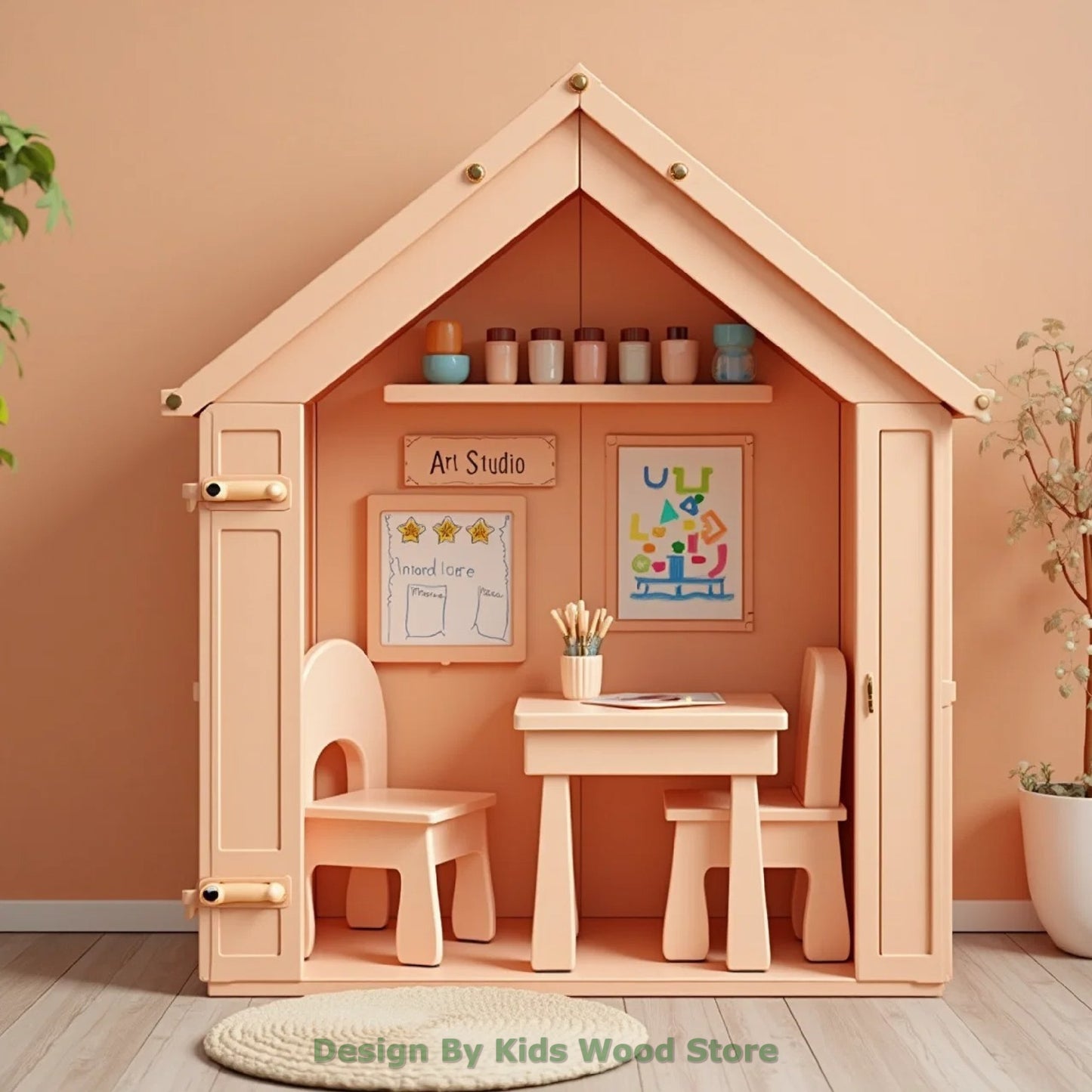 Customizable Educational Indoor and Outdoor Wooden Play Towns for Kids – Imagination-Boosting Designs for Daycares, Play Cafes and Playhouses