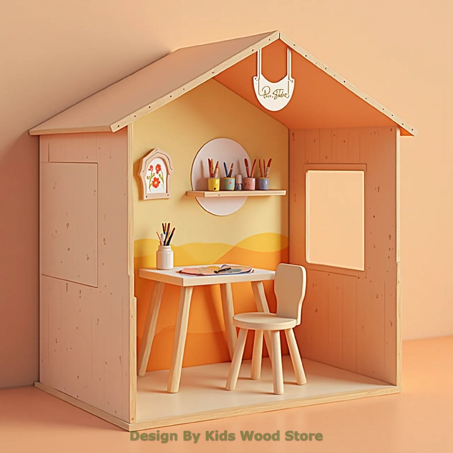 Customizable Educational Indoor and Outdoor Wooden Play Towns for Kids – Imagination-Boosting Designs for Daycares, Play Cafes and Playhouses