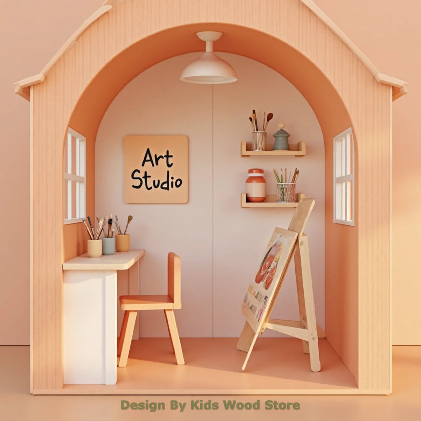 Customizable Educational Indoor and Outdoor Wooden Play Towns for Kids – Imagination-Boosting Designs for Daycares, Play Cafes and Playhouses