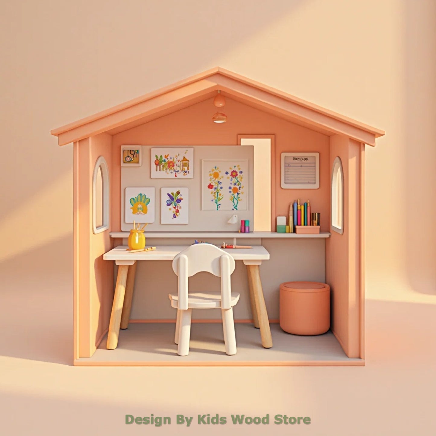 Customizable Educational Indoor and Outdoor Wooden Play Towns for Kids – Imagination-Boosting Designs for Daycares, Play Cafes and Playhouses