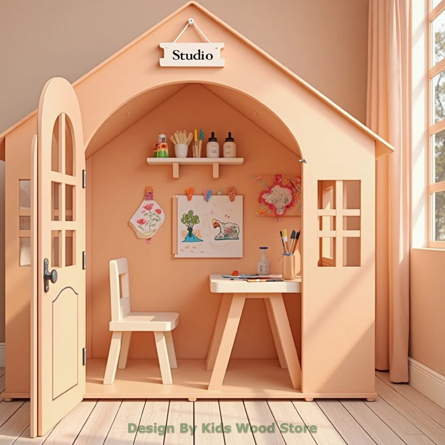 Customizable Educational Indoor and Outdoor Wooden Play Towns for Kids – Imagination-Boosting Designs for Daycares, Play Cafes and Playhouses