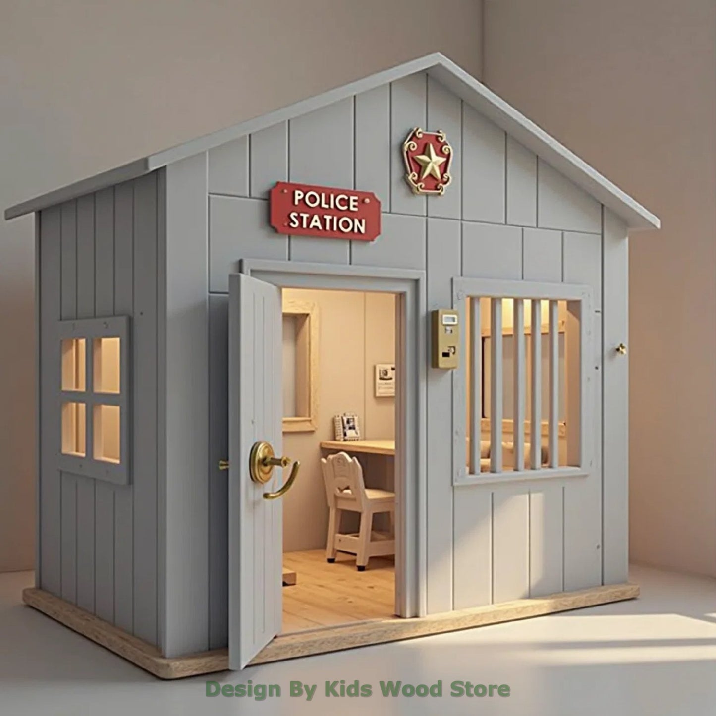 Customizable Educational Indoor and Outdoor Wooden Play Towns for Kids – Imagination-Boosting Designs for Daycares, Play Cafes and Playhouses