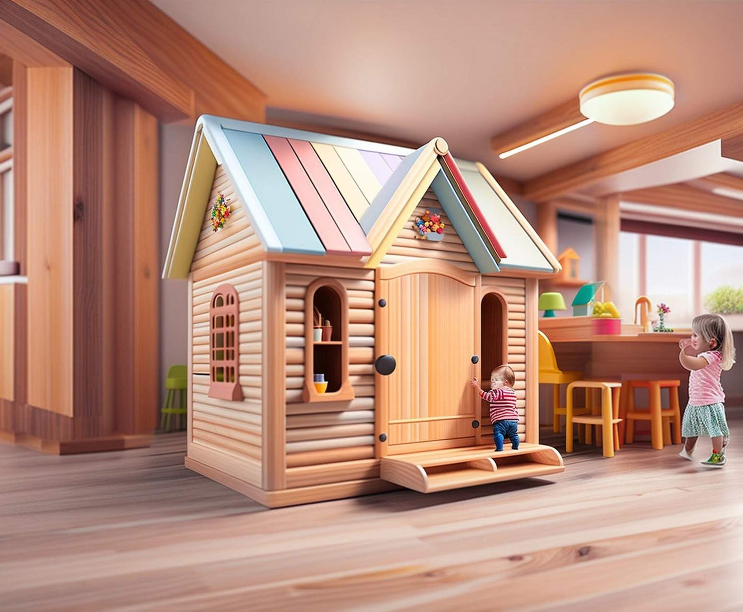The Pinnacle of Luxury in Ultra Luxury Wooden Playhouses | Customizable