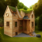 Wooden Playhouse Customizable Luxury Special Design