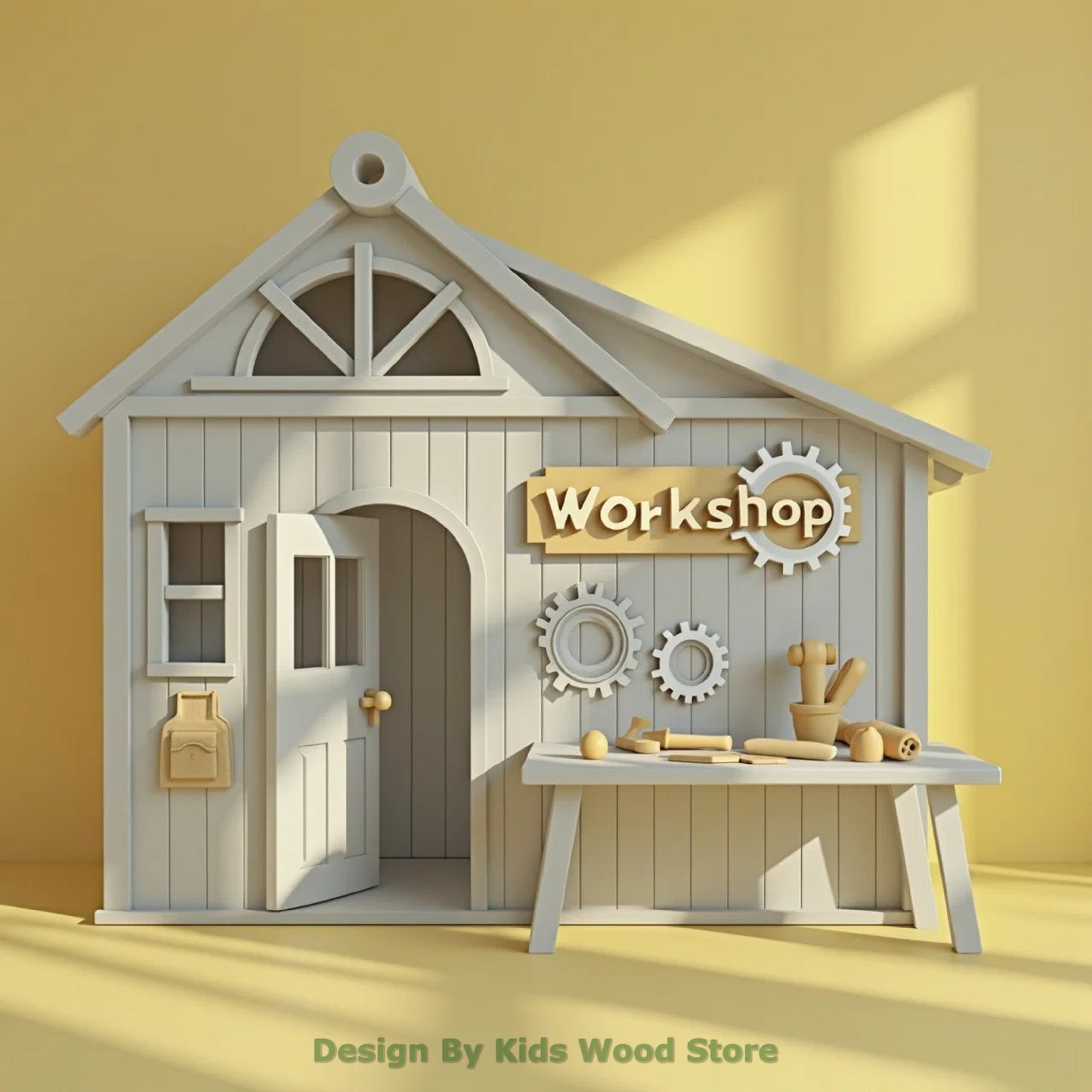 Customizable Educational Indoor and Outdoor Wooden Play Towns for Kids – Imagination-Boosting Designs for Daycares, Play Cafes and Playhouses