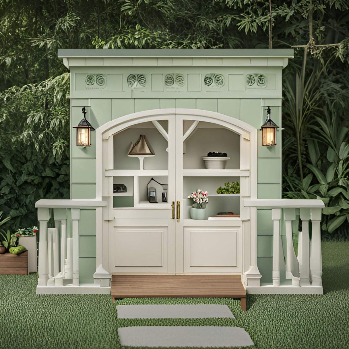The Pinnacle of Luxury in Ultra Luxury Wooden Playhouses | Customizable