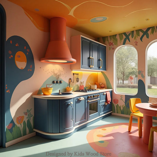 Ultra-Modern Children's Kitchens for High-End Mansions and Cafes | Privileged...