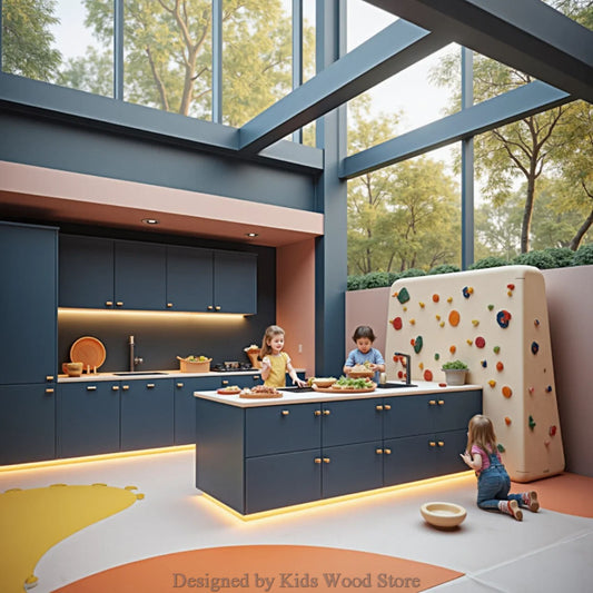 Ultra-Modern Children's Kitchens for High-End Mansions and Cafes | Privileged...