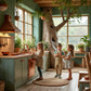 Rustic Children's Kitchens for Cozy, Nature-Themed Playrooms | Privileged...