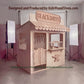 Wooden Blacksmith Playhouse + Furnitures for Kids | Personalized 25+ Themes | All-Inclusive Turnkey Project