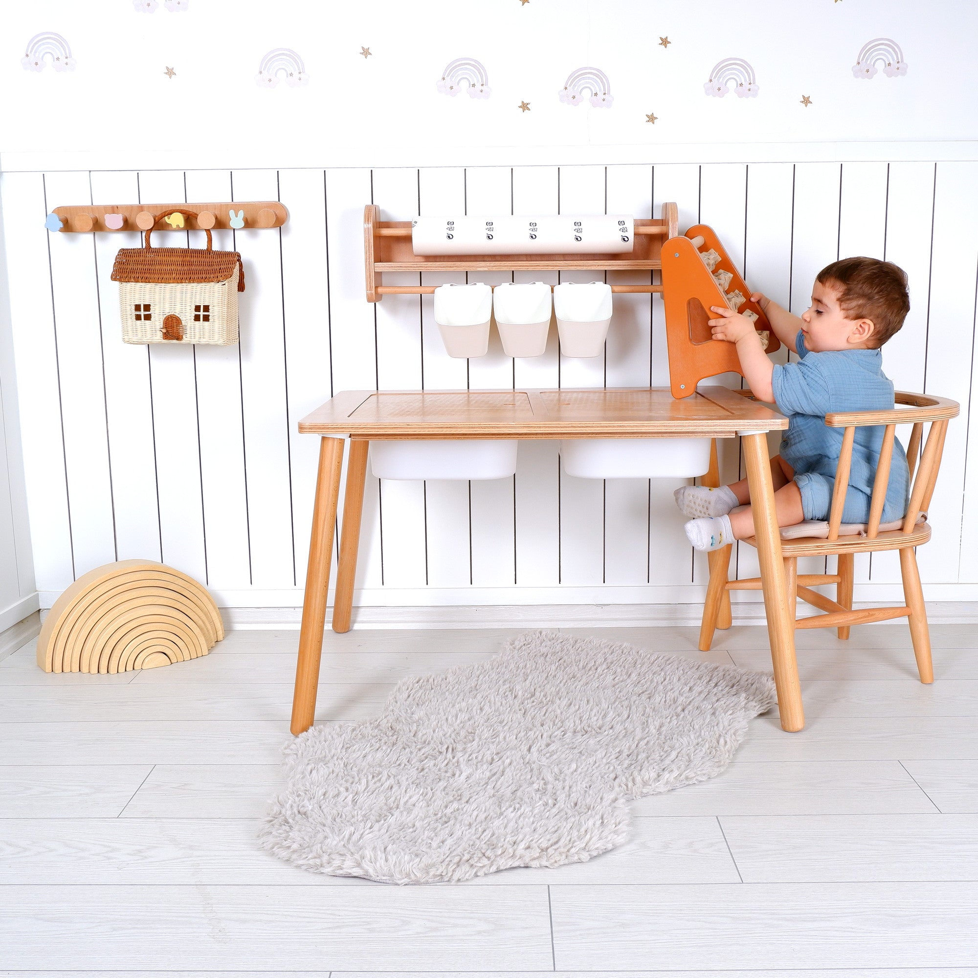 Childrens bench outlet set