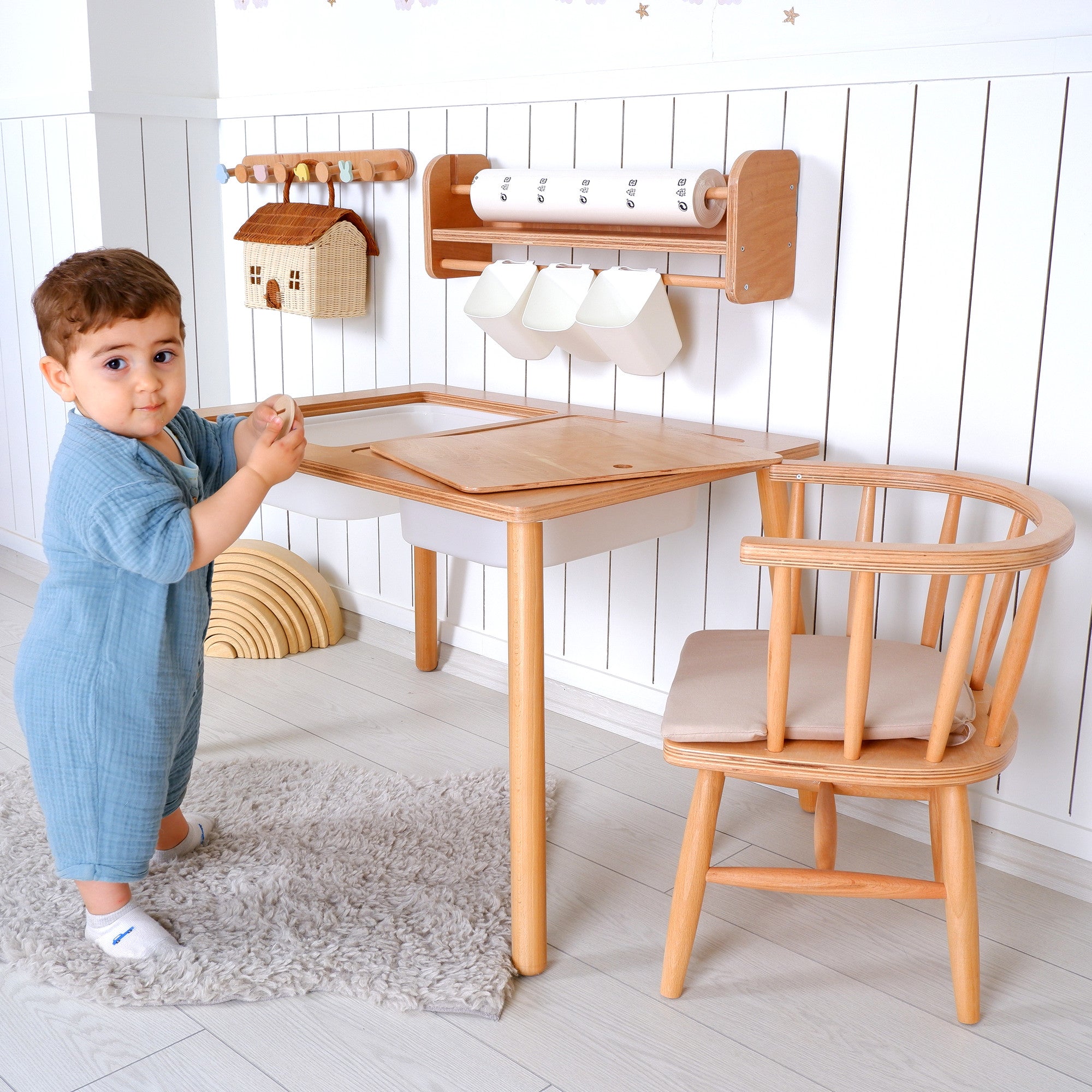 Table Chair Sets Kids Wood Store