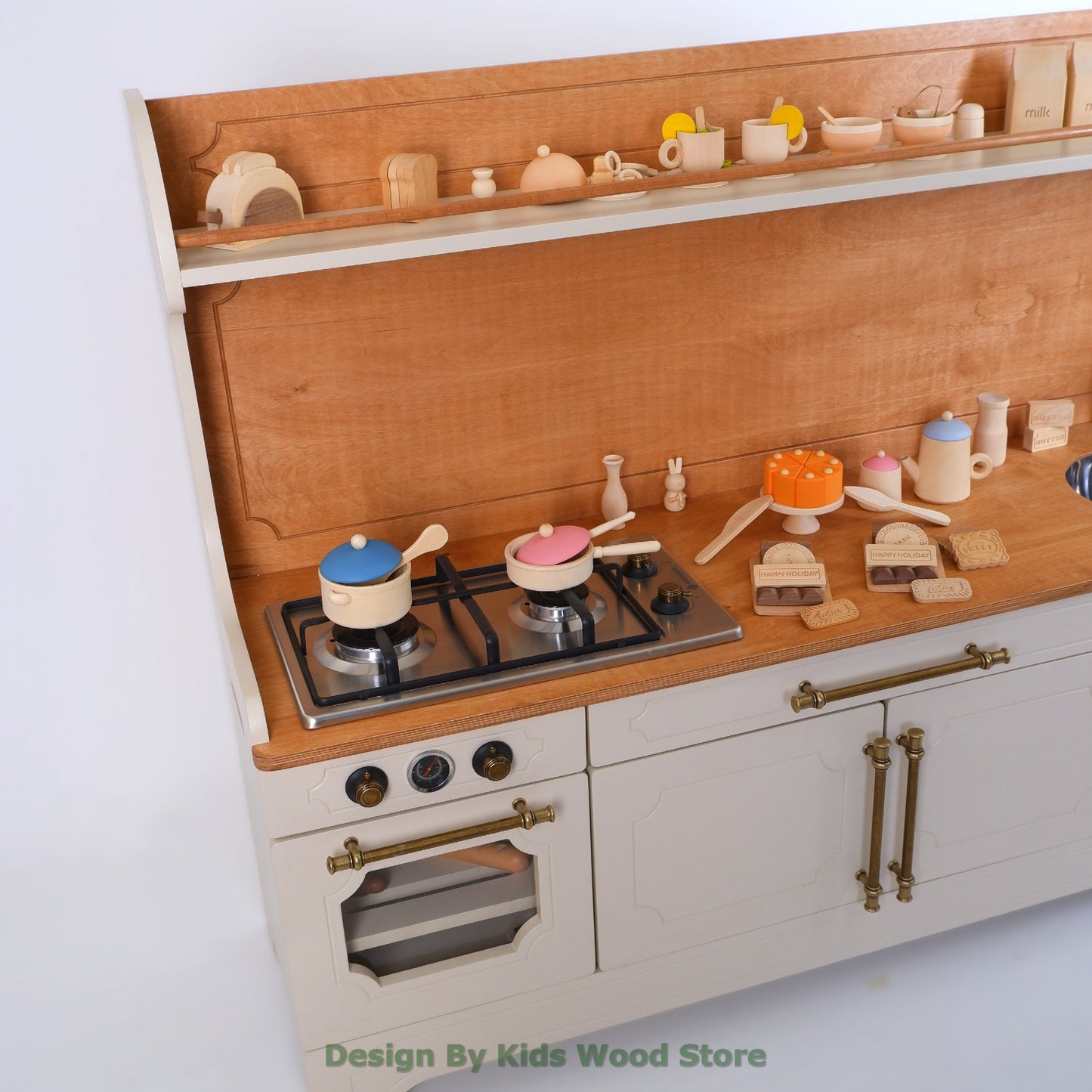 Pinnacle of Quality : Custom-Designed Wooden Play Kitchens