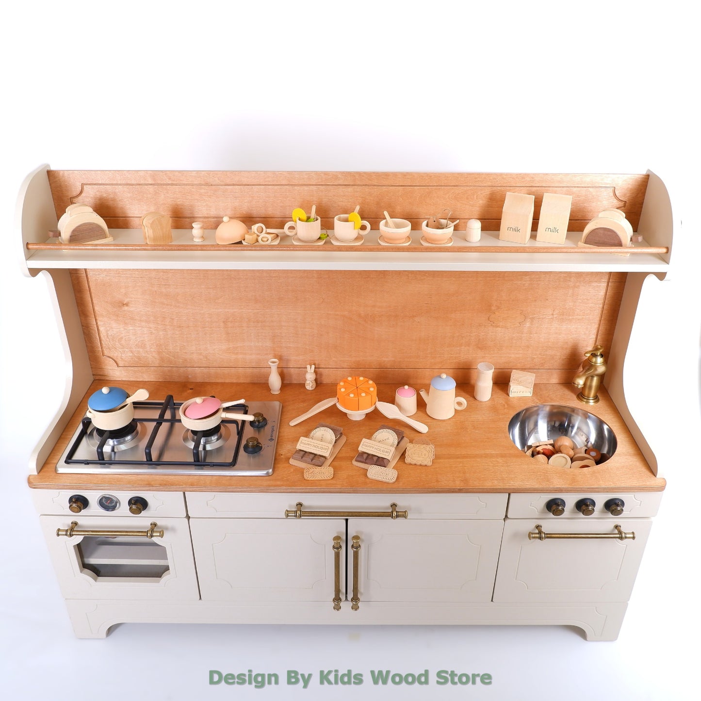 Pinnacle of Quality : Custom-Designed Wooden Play Kitchens