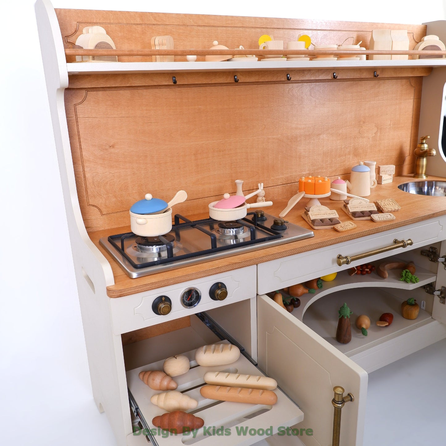 Pinnacle of Quality : Custom-Designed Wooden Play Kitchens