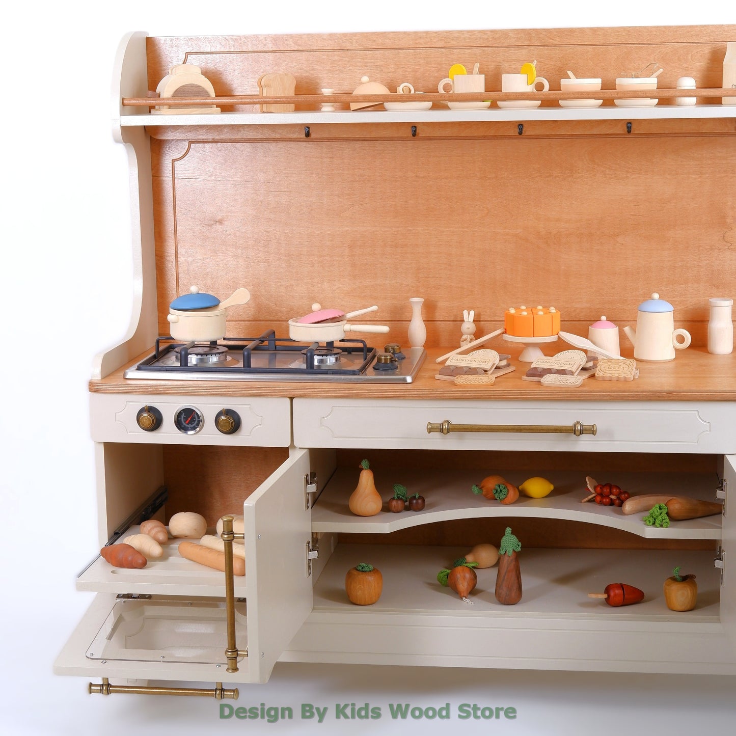 Pinnacle of Quality : Custom-Designed Wooden Play Kitchens