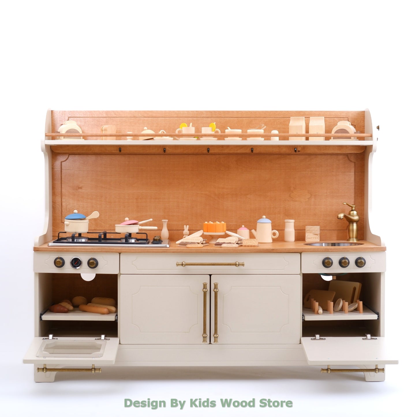 Pinnacle of Quality : Custom-Designed Wooden Play Kitchens