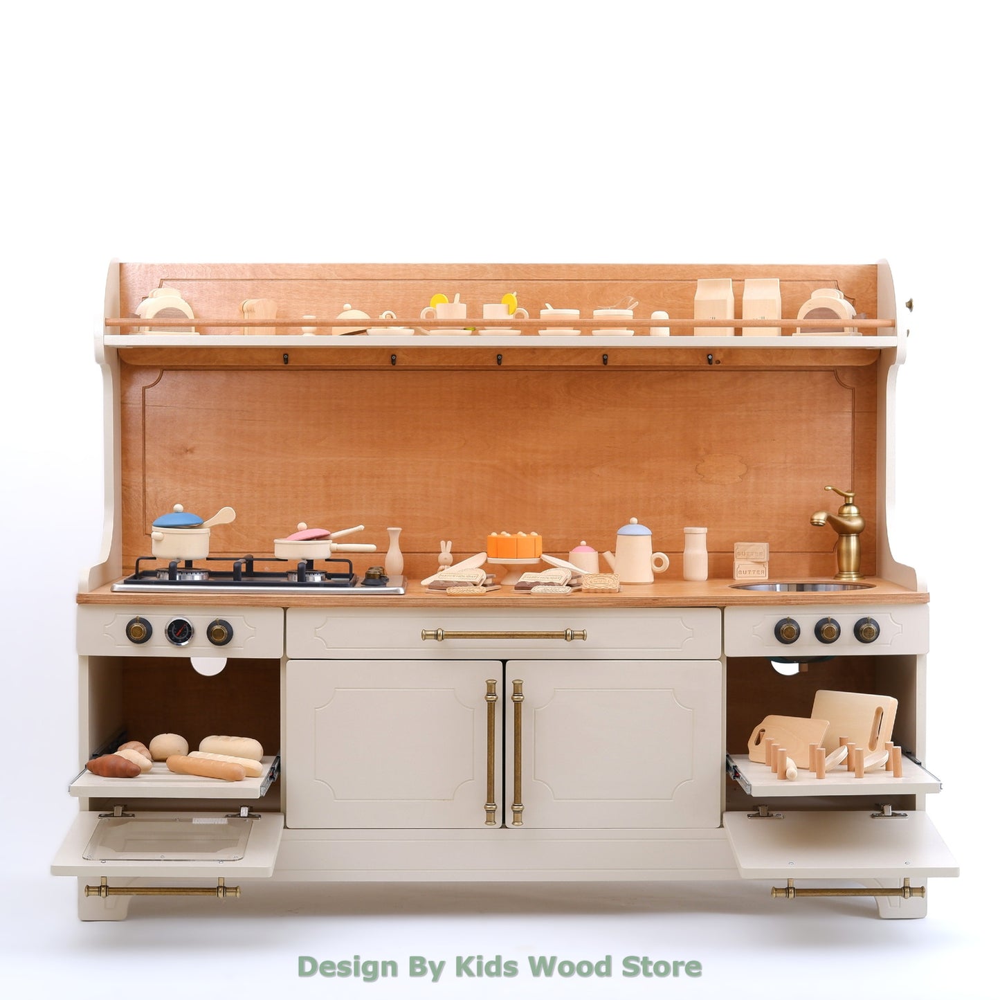 Pinnacle of Quality : Custom-Designed Wooden Play Kitchens