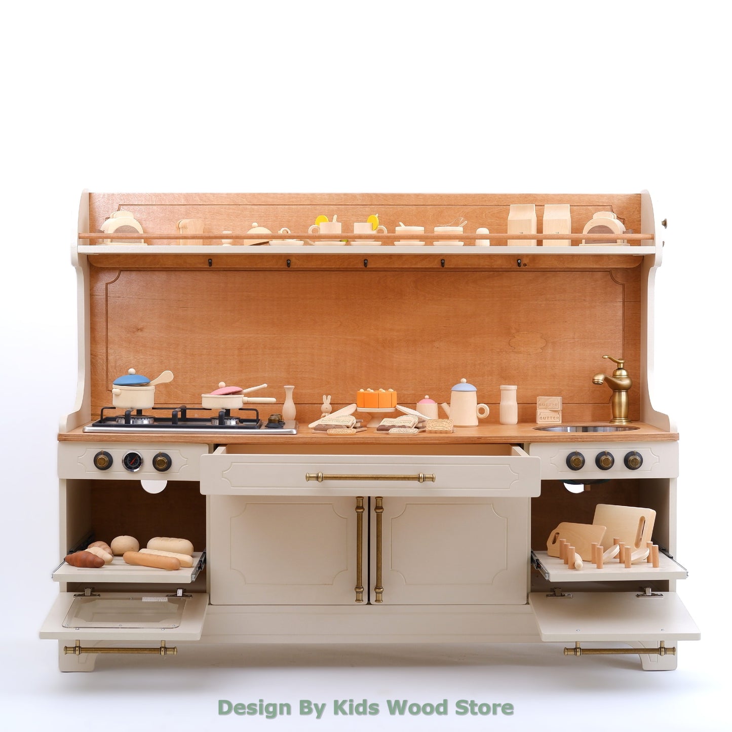 Pinnacle of Quality : Custom-Designed Wooden Play Kitchens