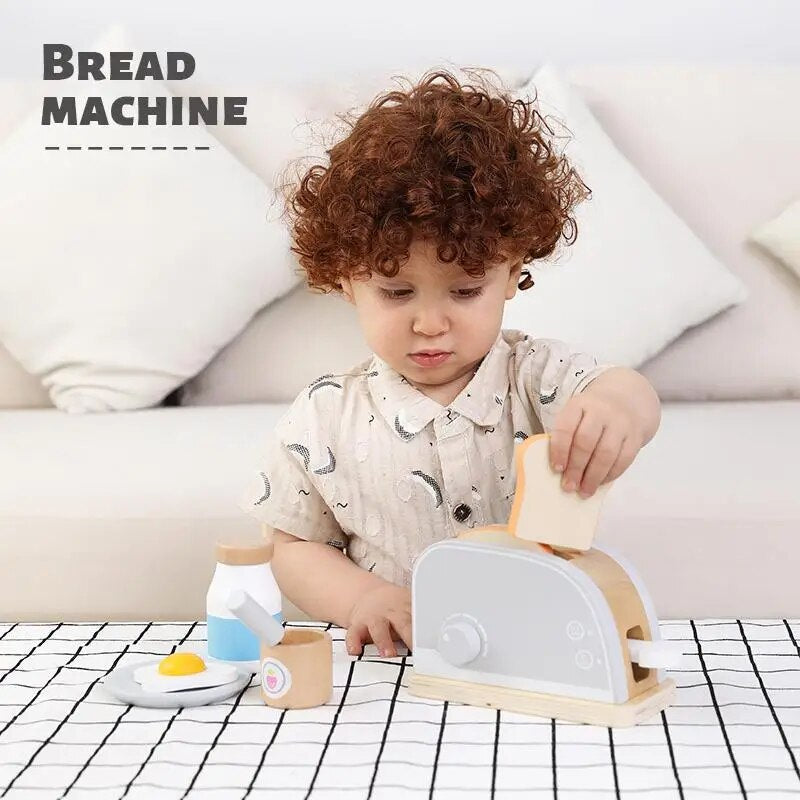 Kids wooden toaster on sale