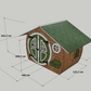 Hobbit Wooden Playhouse — Premium Handcrafted Outdoor Playhouse | Budget Friendly