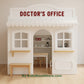 Casita de madera para consultorio médico | Casita de juegos personalizada para interior y exterior