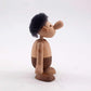 Small commodity handicraft solid wood small ornaments dwarf Danish doll home decoration puppet man