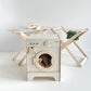 Handcrafted Wooden Play  Laundry Set | Scandinavian Design - Birch