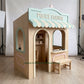 Wooden Police Station Playhouse + Furnitures for Kids | Personalized 25+ Themes | All-Inclusive Turnkey Project
