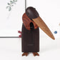 Figurines Ornament Creative Puppet Penguin Decoration Simple Wood Home Desktop Decoration Holiday Gift