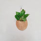 Rattan-Aufbewahrungskorb in Birnenform, handgefertigter Obst-Organizer, Korb-Organizer, Babyzimmer, Kinderzimmer-Dekoration 