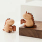 Small Nordic Wooden Monster Puppet Desktop Table Ornament Carving Model Home Office Decoration Pet Sculpture Christmas Gift