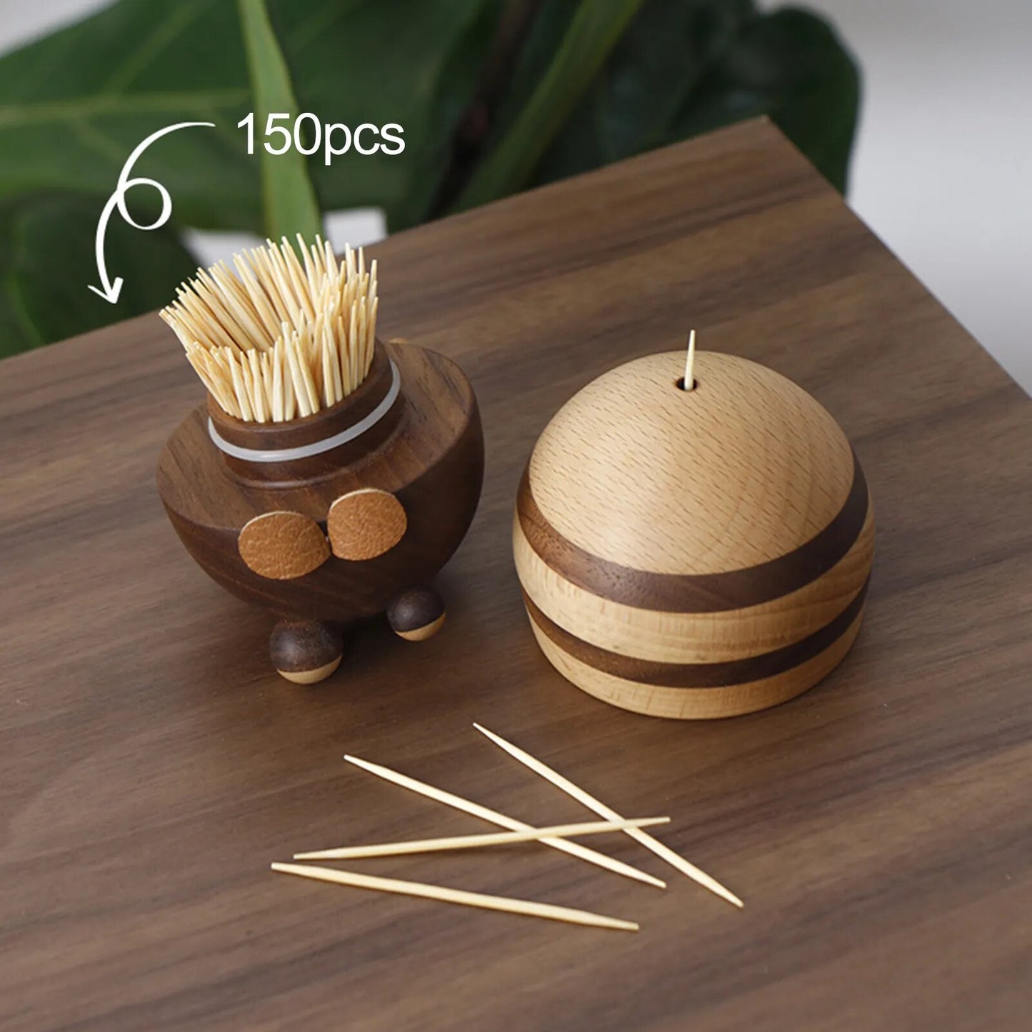 Toothpick Dispenser Durable Moisture-proof Simple Operation Home Supply Toothpick Box Toothpick Organizer