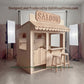 Wooden Saloon Playhouse + Furnitures for Kids | Personalized 25+ Themes | All-Inclusive Turnkey Project