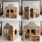 Wooden School Playhouse + Furnitures for Kids | Personalized 25+ Themes | All-Inclusive Turnkey Project