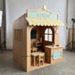 Wooden School Playhouse + Furnitures for Kids | Personalized 25+ Themes | All-Inclusive Turnkey Project