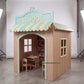 Wooden School Playhouse + Furnitures for Kids | Personalized 25+ Themes | All-Inclusive Turnkey Project