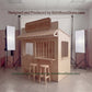 Wooden Sheriff Office Playhouse + Furnitures for Kids | Personalized 25+ Themes | All-Inclusive Turnkey Project