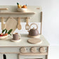 Handcrafted Wooden Play Kitchen | Scandinavian Design - Birch