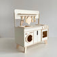 Handcrafted Wooden Play Kitchen | Scandinavian Design - Birch