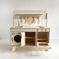 Handcrafted Wooden Play Kitchen | Scandinavian Design - Birch