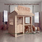 Wooden Stable Playhouse + Furnitures for Kids | Personalized 25+ Themes | All-Inclusive Turnkey Project