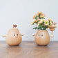 Simplicity Hug Pear Statue Desk Decoration Modern Design Ornaments Table On Small Flowerpot Creative Gift